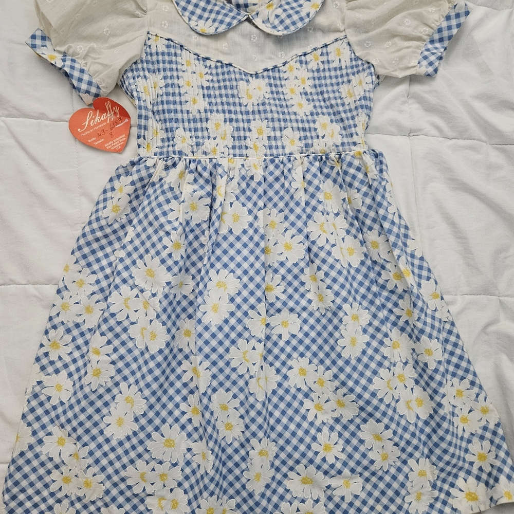 New Sicaffy girls dress size 8